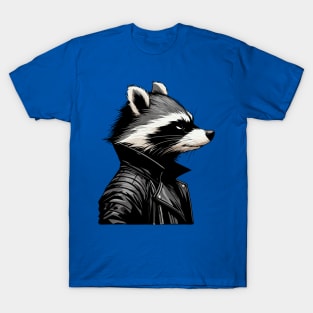 Cool Black Racoon T-Shirt